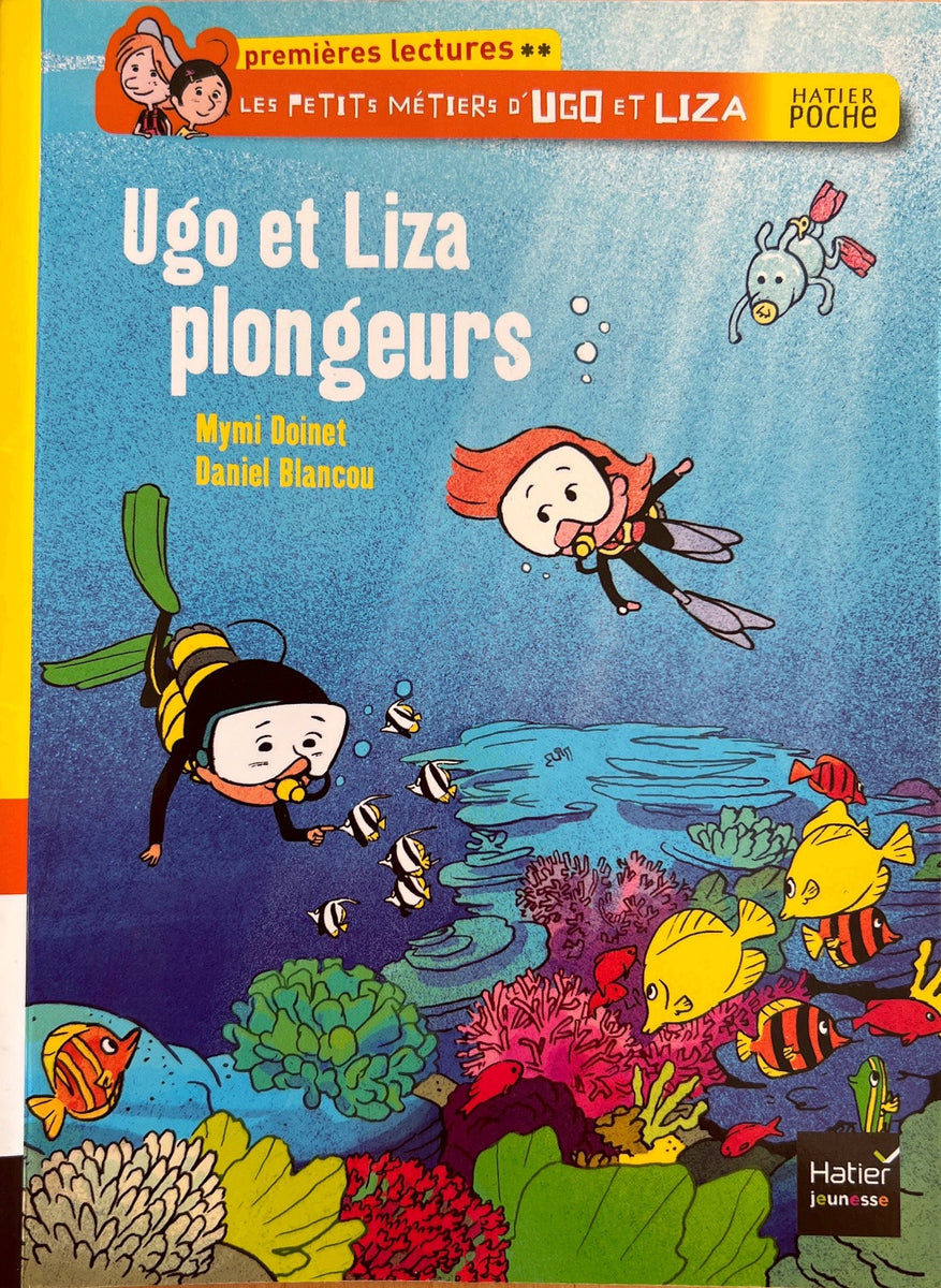 Ugo Et Liza Plongeurs - Book In French – My French Bookstore